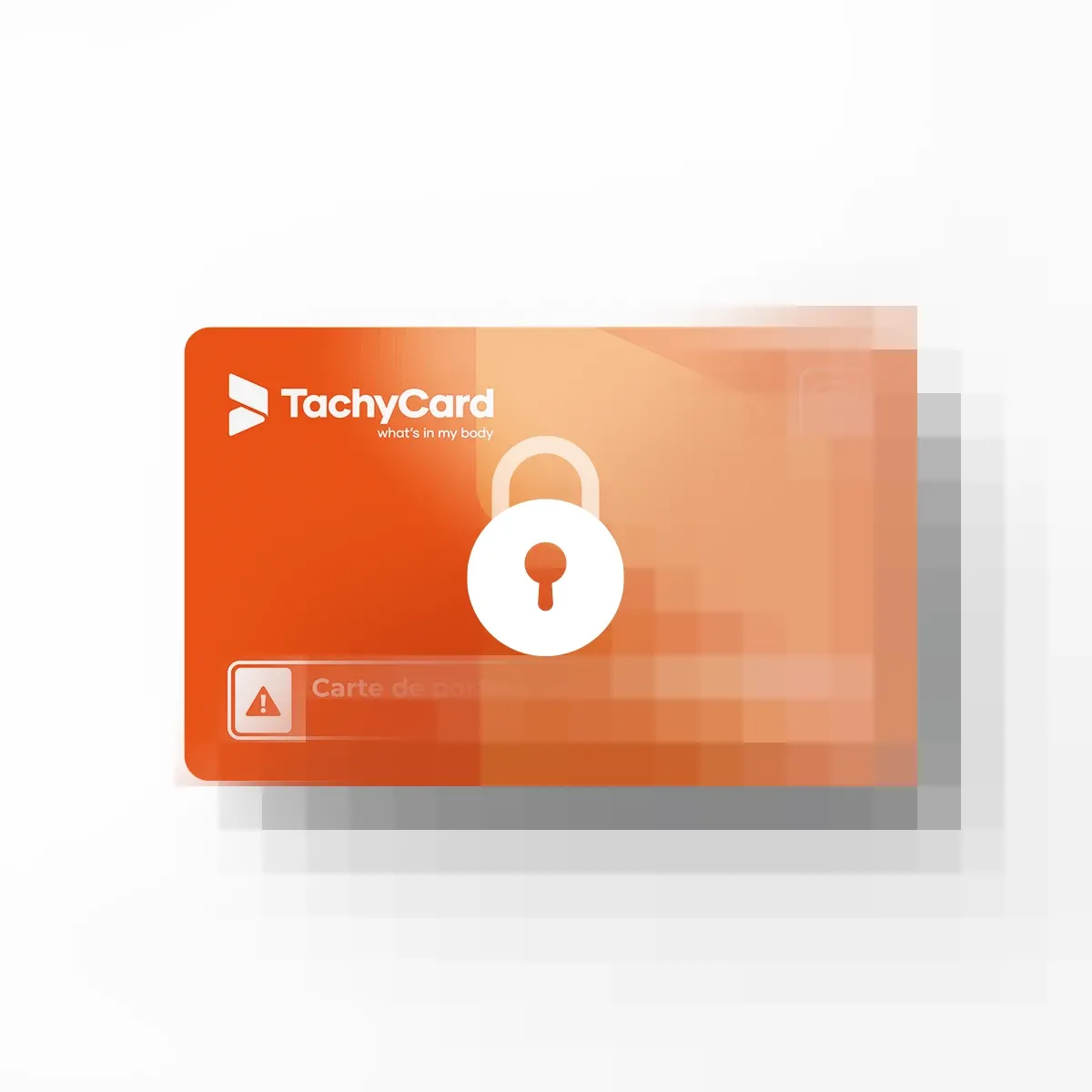 La carte de porteur d'implant cardiaque est protégée de manière sécurisée